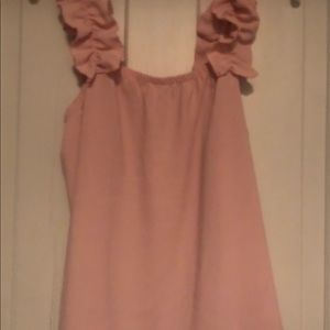 Ruffle tank